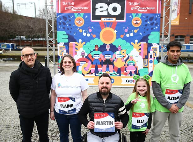 Great Manchester 10K runners from past years 