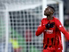 Kolo Muani of Eintracht Frankfurt.  