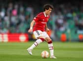 Facundo Pellistri impressed on his first start for Manchester United. Credit: Getty.