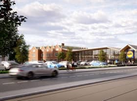 Plans for a Lidl in Mauldeth Road West, Chorlton. Credit