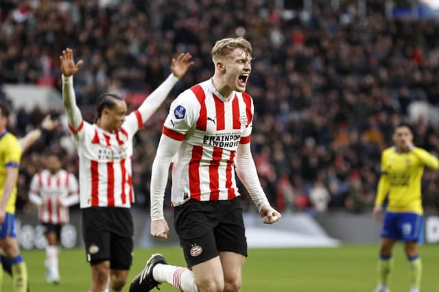 Jarrad Branthwaite has impressed at PSV this season (Image: Getty Images)
