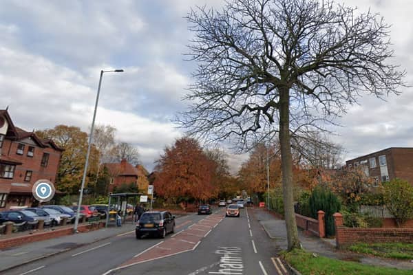A general view of Wilbraham Road in Manchester Credit Google