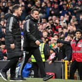 Marco Sila was sent off in Manchester United’s FA Cup clash against Fulham. Credit: Getty.