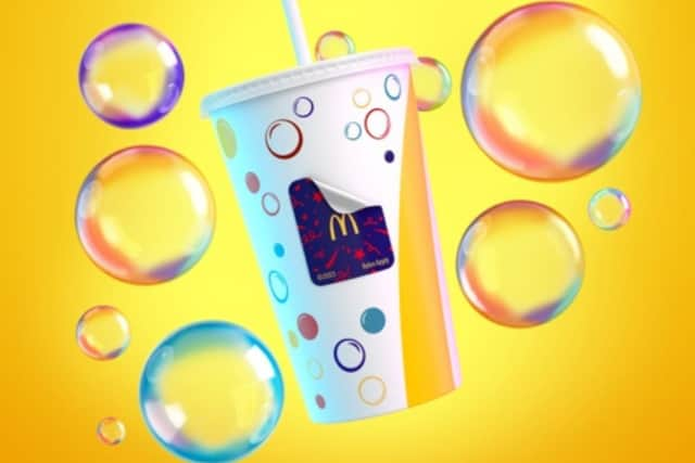 McDonald’s new peel to win promotion Winning Sips