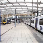 Manchester Victoria station will fall silent today to remember those who died in the Manchester Arena bombing Photo: Northern