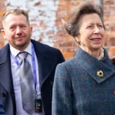 Princess Anne visited the Coronation Street set (ITV)