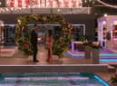 Kai and Sanam reading their ‘vows’ as part of the Love Island finale. (Credit ITV)