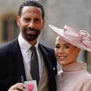 Rio Ferdinand with his wife Kate  (Getty Images)