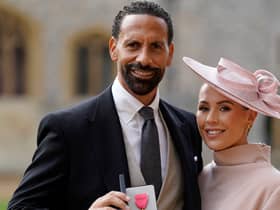 Rio Ferdinand with his wife Kate  (Getty Images)