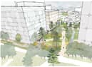 Plans for Central Retail Park. Credit: Manchester City Council