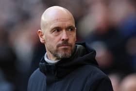 Man Utd manager Erik ten Hag. 