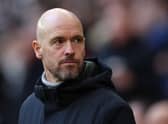 Man Utd manager Erik ten Hag. 