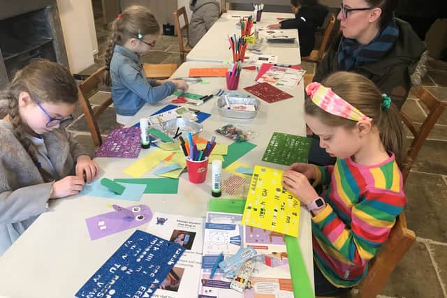Craft activities taking place at Elizabeth Gaskell’s House