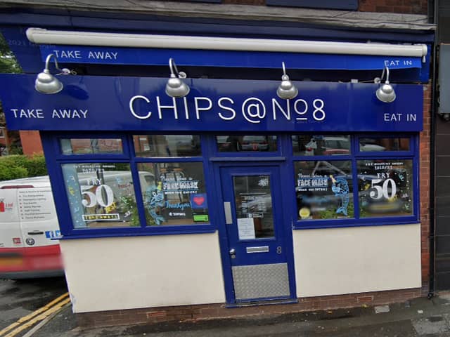 Chips at No8 in Prestwich Credit Google