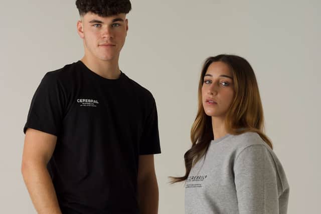 Cerebral Clothing produces garments which contain messages about mental health