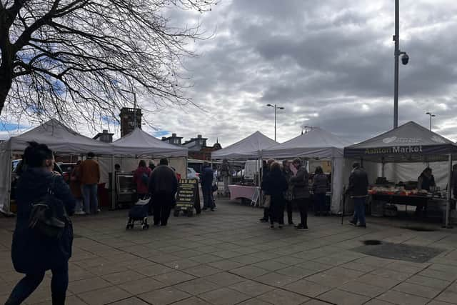 Ashton farmers market.