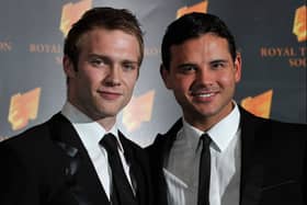  (L-R) Chris Fountain and Ryan Thomas attend the RTS Programme Awards at The Grosvenor House Hotel on March 15, 2011 in London, England.  (Photo by Gareth Cattermole/Getty Images)