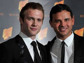  (L-R) Chris Fountain and Ryan Thomas attend the RTS Programme Awards at The Grosvenor House Hotel on March 15, 2011 in London, England.  (Photo by Gareth Cattermole/Getty Images)
