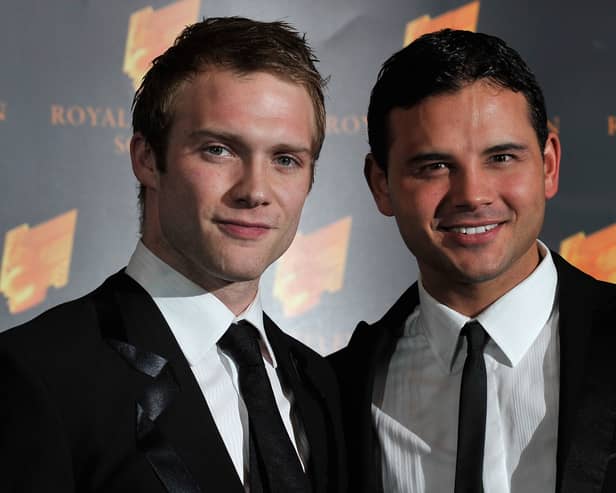  (L-R) Chris Fountain and Ryan Thomas attend the RTS Programme Awards at The Grosvenor House Hotel on March 15, 2011 in London, England.  (Photo by Gareth Cattermole/Getty Images)
