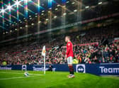 Christian Eriksen could return to the Manchester United team next week. Credit: Getty.