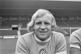 Francis ‘Franny’ Lee at Man City where he scored 148 goals for the club in 330 appearances Credit: Getty
