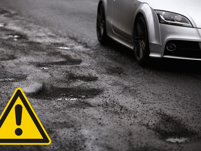 Here’s how you can claim compensation from your local council if your car has been damaged by a pothole 