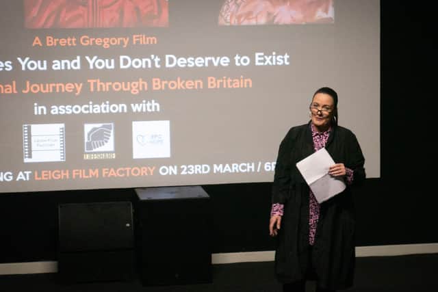 Ellie Palma-Cass, founder of EPiC HOPE, at the screening