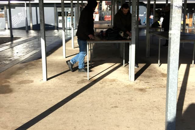 Ashton-under-Lyne market hall. Photo: LDRS. 