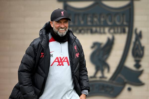 Jurgen Klopp gave injury updates on five Liverpool players ahead of Saturday’s game against Manchester City. Credit: Getty.