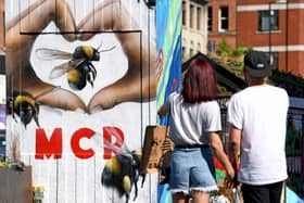 Here are some of the best places to spot public art in Manchester (Photo by Jeff J Mitchell/Getty Images)