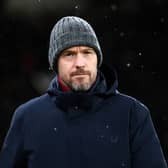 Man Utd manager Erik ten Hag. 