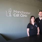Ellie and Dan Lee, who are opening Manchester Cat Clinic