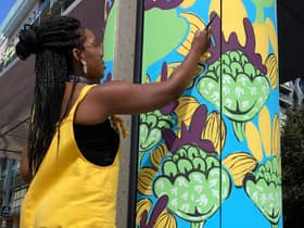 Mancunian artist Venessa Scott. 
