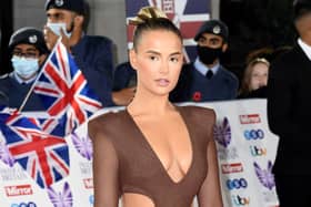 Molly-Mae Hague attends the Pride Of Britain Awards 2021 at The Grosvenor House Hotel on October 30, 2021 in London, England. (Photo by Gareth Cattermole/Getty Images)