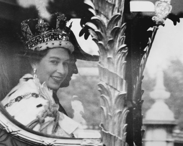 Queen Elizabeth II’s coronation procession lasted two hours, as King Charles III’s is set to be shorter - Credit: Getty Images