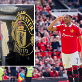 Macklemore watched Man Utd in action on Saturday (Image: Getty / Instagram)