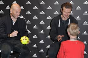 David Beckham and Zinedine Zidane both make the list (Image: Getty Images)