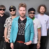 Kaiser Chiefs during F1 Live London at Trafalgar Square on July 12, 2017 in London, England.  F1 Live London, the first time in Formula 1 history that all 10 teams come together outside of a race weekend to put on a show for the public in the heart of London.  (Photo by Jeff Spicer/Getty Images for Formula 1)