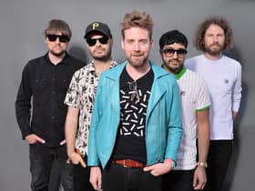 Kaiser Chiefs during F1 Live London at Trafalgar Square on July 12, 2017 in London, England.  F1 Live London, the first time in Formula 1 history that all 10 teams come together outside of a race weekend to put on a show for the public in the heart of London.  (Photo by Jeff Spicer/Getty Images for Formula 1)