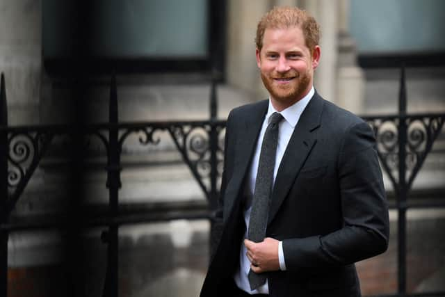 Prince Harry will attend the coronation without his wife Meghan Markle. . (Photo by Belinda Jiao/Getty Images)