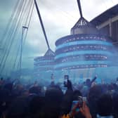 The Etihad stadium has been named as one in the Euro 2028 bid Credit: Getty