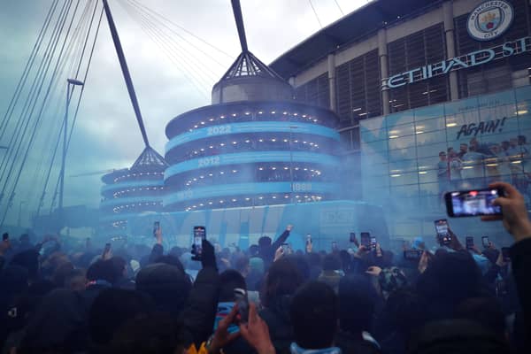 The Etihad stadium has been named as one in the Euro 2028 bid Credit: Getty