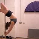 Pole dancing for fitness 