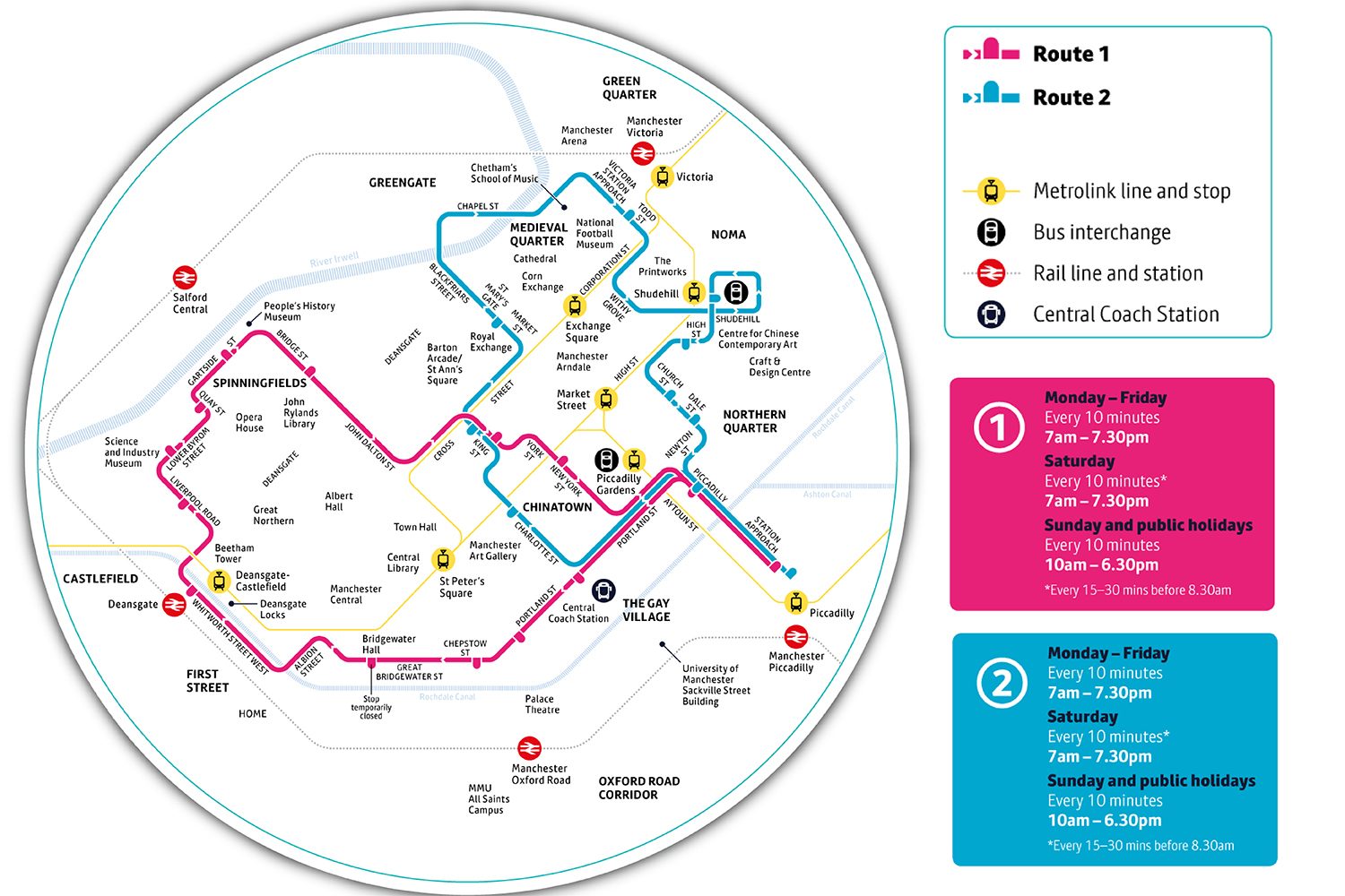 Manchester’s free bus service gets new routes and extra stops