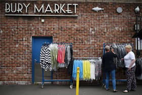 Bury market (Photo: OLI SCARFF/AFP via Getty Images)