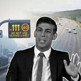 Rishi Sunak has scrapped smart motorways. Credit: Getty/Adobe Stock/Kim Mogg