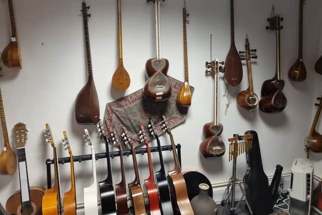 Iranian instruments at Sahba Music Academy in Levenshulme. Photo: Andrew Nowell/NationalWorld