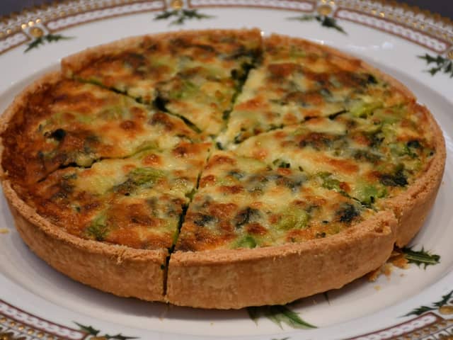 The coronation quiche 