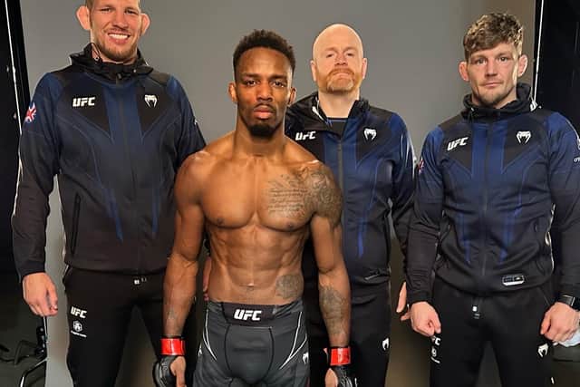 Lerone Murphy trains at Manchester Top Team and is in MMA’s biggest promotion, the UFC. Photo: Manchester Top Team