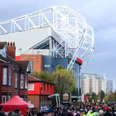 Old Trafford, home of Manchester United. 